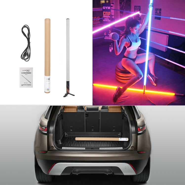 LUXCeO Mood1 85cm RGB Colorful Atmosphere Rhythm LED Stick Handheld Video Photo Fill Light with Tripod -  by LUXCeO | Online Shopping South Africa | PMC Jewellery