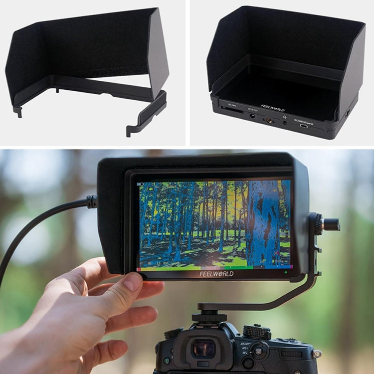 FEELWORLD F6 Plus V2 6 inch 3D LUT Touch Screen DSLR Camera Field Monitor, IPS FHD1920x1080 4K HDMI Input & Output, with Tilt Arm - free shipping - PMC TechLife - Order now!