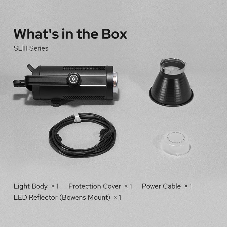 Godox SL200III 215W LED Light 5600K Daylight Video Flash Light(EU Plug) - free shipping - PMC TechLife - Order now!