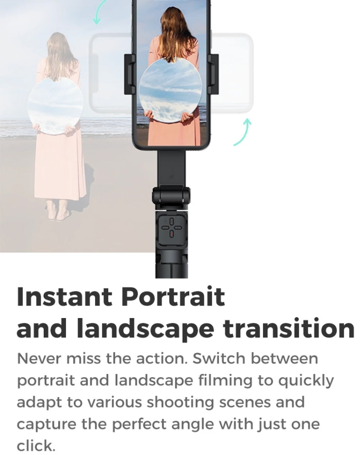 MOZA NANO SE Foldable Selfie Stick Handheld Gimbal Stabilizer for Smart Phone(Green) - free shipping - PMC TechLife - Order now!