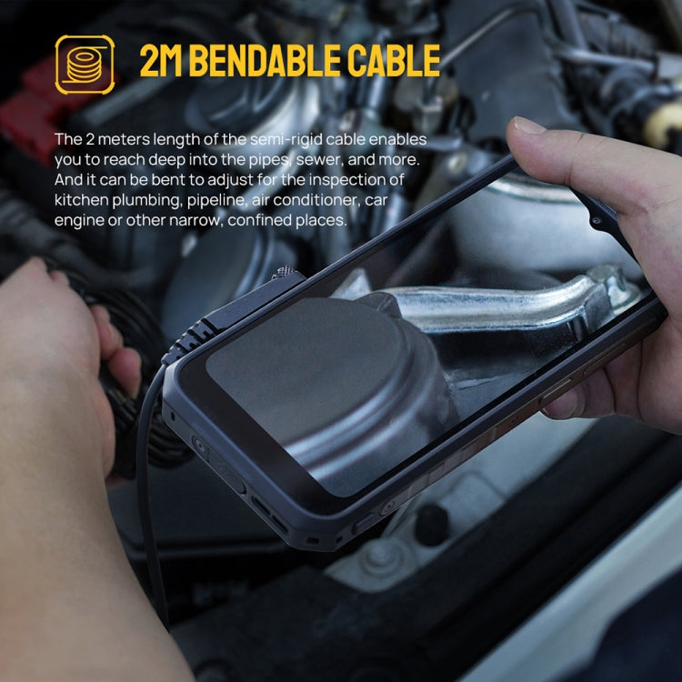 Ulefone Endoscope E2 IP67 Waterproof Digital Endoscope for Ulefone Armor 9 / 9E / Power Armor 13 / 16 Pro / 18T / Armor Pad(Black) - free shipping - PMC TechLife - Order now!