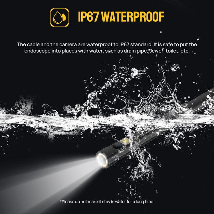 Ulefone Endoscope E2 IP67 Waterproof Digital Endoscope for Ulefone Armor 9 / 9E / Power Armor 13 / 16 Pro / 18T / Armor Pad(Black) - free shipping - PMC TechLife - Order now!