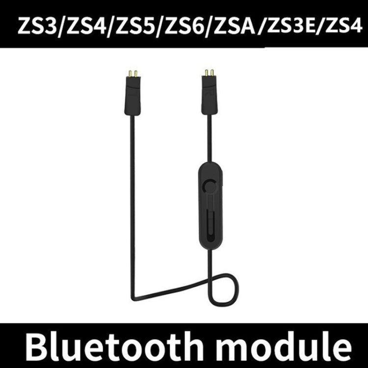 KZ A High Fidelity Stereo Bluetooth Upgrade Cable for KZ ZS3 / ZS4 / ZS5 / ZS6 / ZSA Earphones - Cable & Splitter by KZ | Online Shopping South Africa | PMC Jewellery