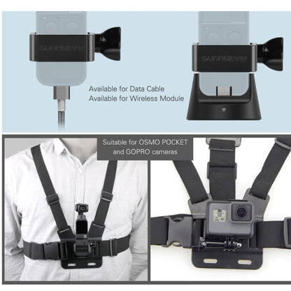 Sunnylife OP-Q9201 Elastic Adjustable Body Chest Straps Belt with Metal Adapter for DJI OSMO Pocket 2 - Chest & Head Belt by Sunnylife | Online Shopping South Africa | PMC Jewellery