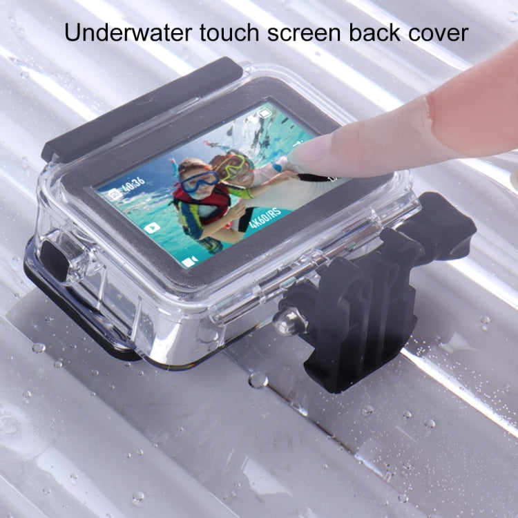 For DJI Osmo Action 3 / 4 Touch Screen 5m Underwater Waterproof Housing Diving Case (Transparent) -  by PMC Jewellery | Online Shopping South Africa | PMC Jewellery