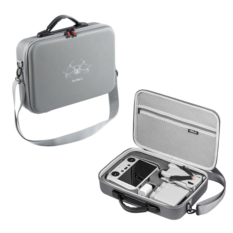 For DJI Mini 3 / RC with Screen STARTRC Shoulder Storage Bag Handbag (Grey) - Carry Cases & Bags by STARTRC | Online Shopping South Africa | PMC TechLife | Buy Now Pay Later Mobicred