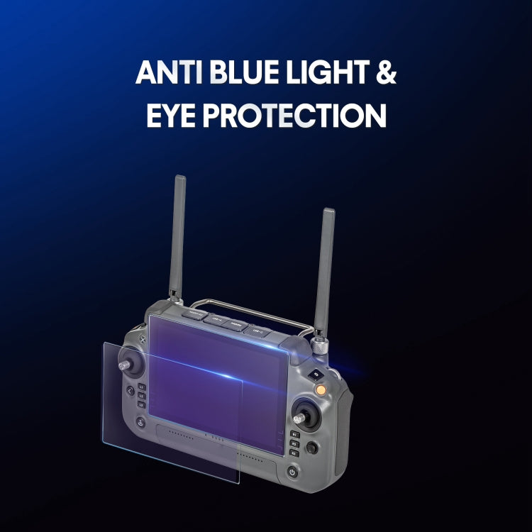 For DJI RC Plus with Screen STARTRC 3pcs Frosted Purple Eye Protection Tempered Glass Film - Others by STARTRC | Online Shopping South Africa | PMC Jewellery