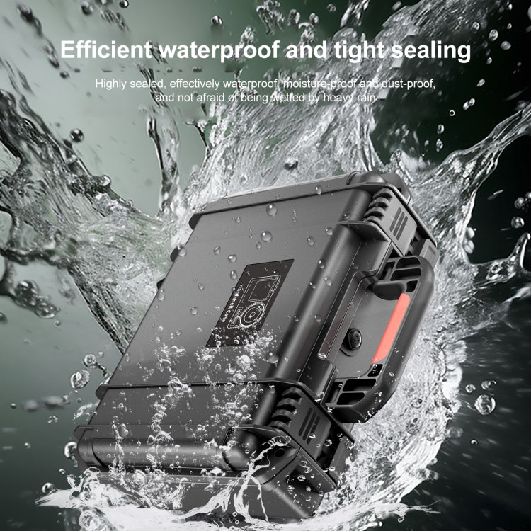 For DJI Action 5 Pro / 4 / 3 STARTRC Waterproof PP Full Kit Suitcase Storage Box (Black) - free shipping - PMC TechLife - Order now!