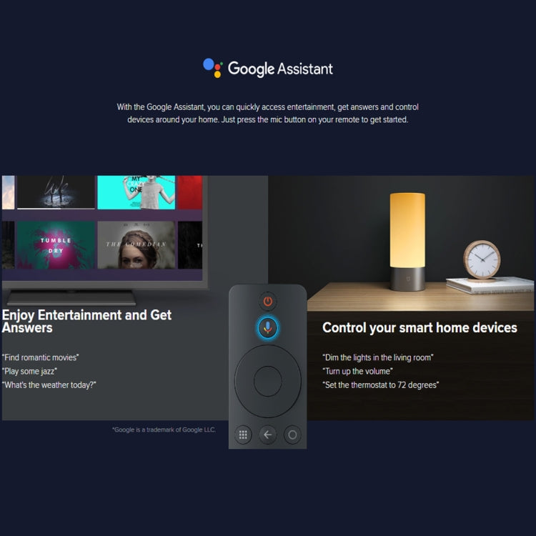 Xiaomi TV Box S 2nd Gen 4K HDR Google TV with Google Assistant Remote Streaming Media Player, Cortex-A55 Quad-core 64bit, 2GB+8GB, Google TV, EU Version(Black) - free shipping - PMC TechLife - Order now!