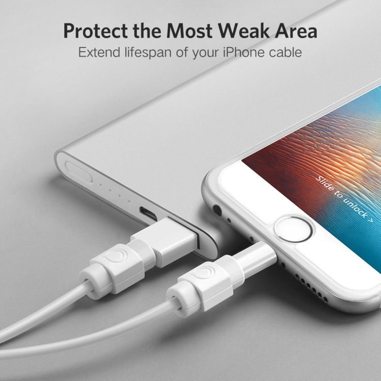 UGREEN LP127 6 PCS Anti-break Data Cable Protector for All Apple Original Data Cable - Cable Organizer by UGREEN | Online Shopping South Africa | PMC TechLife | Buy Now Pay Later Mobicred