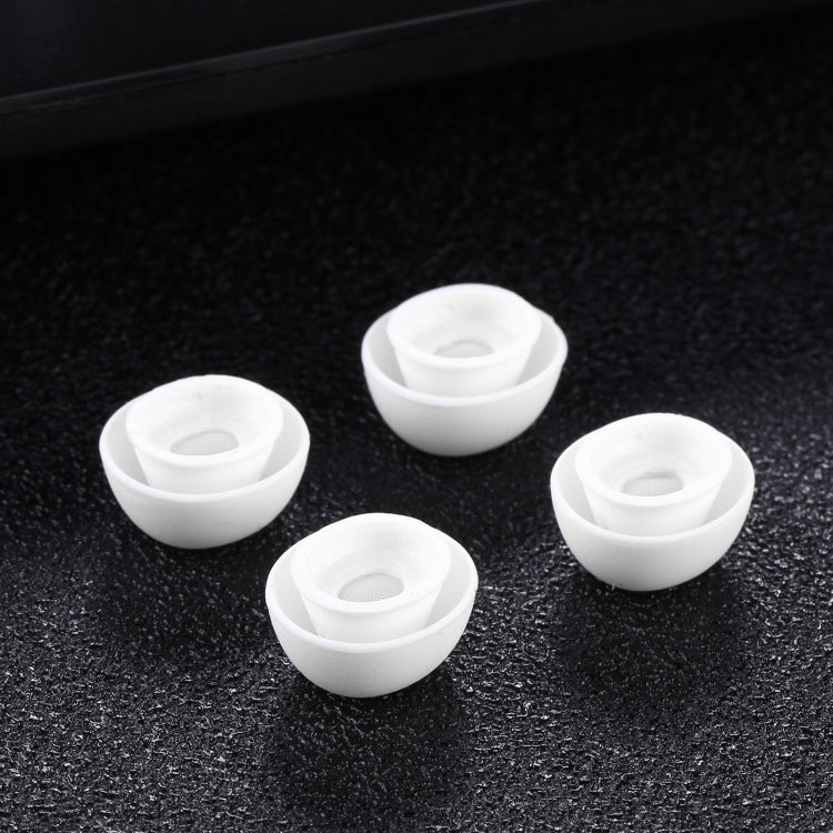 2 Pairs Soft Silicone Ear Caps with Net for AirPods Earphones, Size:S - Anti-dust & Ear Caps by PMC TechLife | Online Shopping South Africa | PMC TechLife