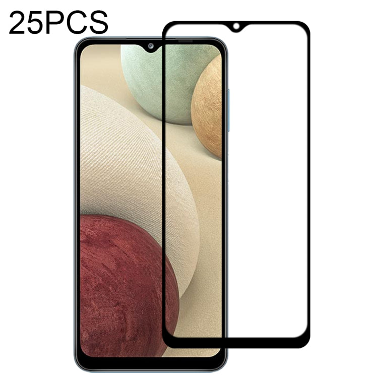 For Samsung Galaxy A12 5G / A12 / A12 Nacho / M12 / A13 5G 25 PCS Full Glue Full Screen Tempered Glass Film - free shipping - PMC TechLife - Order now!