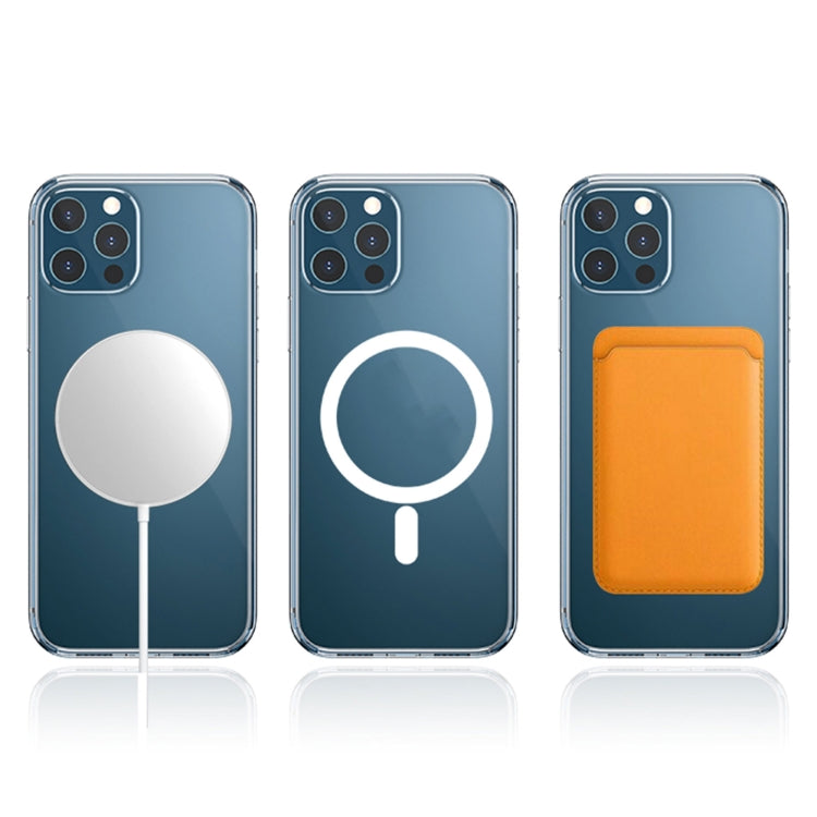 WK WPC-007 iDeal Series Magsafe Case Magnetic Ring All-inclusive Clear TPU Transparent Shockproof Case For iPhone 11 Pro Max - iPhone 11 Pro Max Cases by WK | Online Shopping South Africa | PMC TechLife | Buy Now Pay Later Mobicred