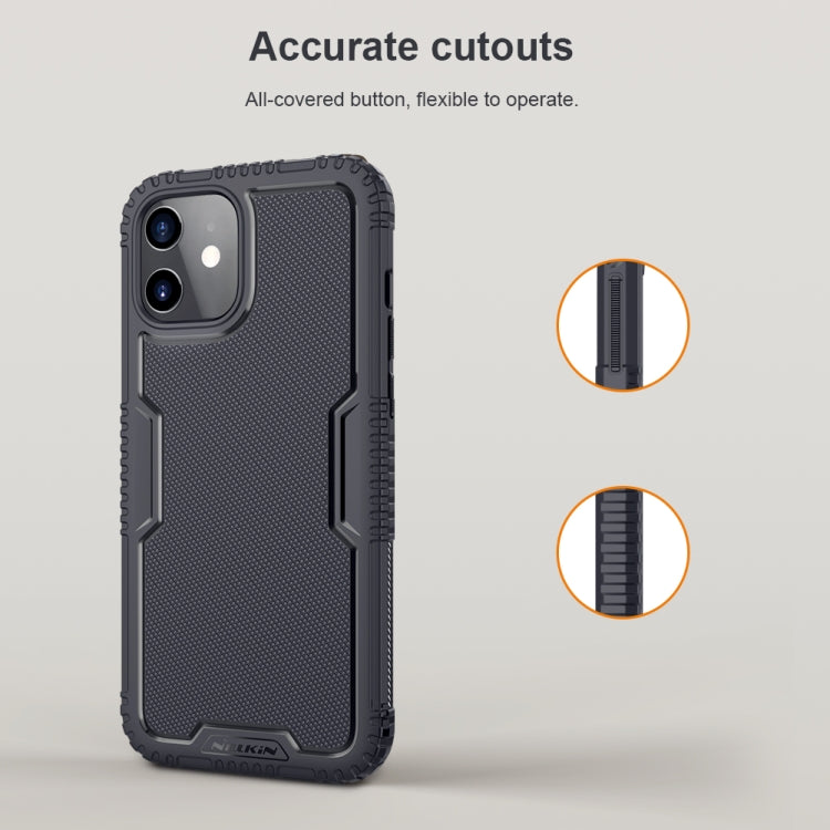 For iPhone 12 mini NILLKIN Tactics Series TPU Protective Case - iPhone 12 mini Cases by NILLKIN | Online Shopping South Africa | PMC Jewellery