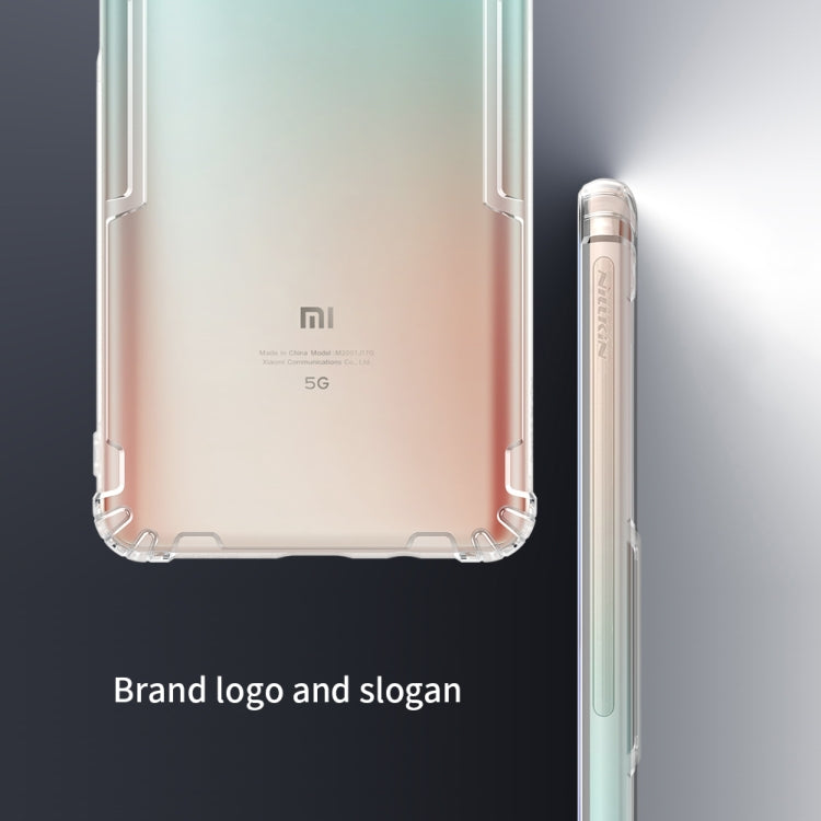 For Xiaomi Mi 10T Lite 5G / Redmi Note 9 Pro 5G NILLKIN Nature TPU Transparent Soft Protective Case(White) - Xiaomi Cases by NILLKIN | Online Shopping South Africa | PMC Jewellery