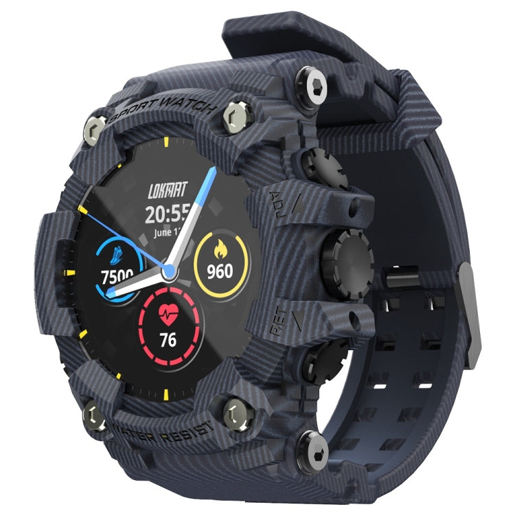 Lokmat ATTACK 1.28 inch TFT LCD Screen Smart Watch, Support Sleep Monitor / Heart Rate Monitor / Blood Pressure Monitor(Denim Blue) - free shipping - PMC TechLife - Order now!