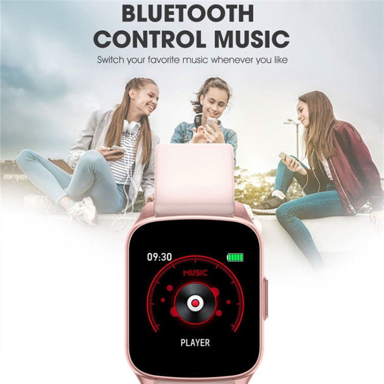 Lokmat KW17 1.3 inch TFT Screen IP68 Waterproof Smart Watch, Support Sleep Monitor / Heart Rate Monitor / Blood Pressure Monitor(Pink) - free shipping - PMC TechLife - Order now!