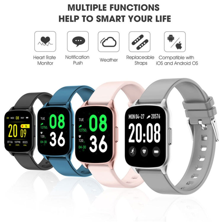 Lokmat KW17 1.3 inch TFT Screen IP68 Waterproof Smart Watch, Support Sleep Monitor / Heart Rate Monitor / Blood Pressure Monitor(Pink) - free shipping - PMC TechLife - Order now!