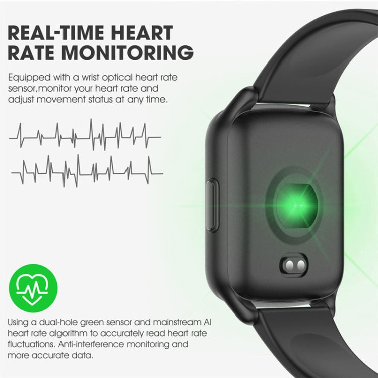 Lokmat KW17 1.3 inch TFT Screen IP68 Waterproof Smart Watch, Support Sleep Monitor / Heart Rate Monitor / Blood Pressure Monitor(Black) - free shipping - PMC TechLife - Order now!