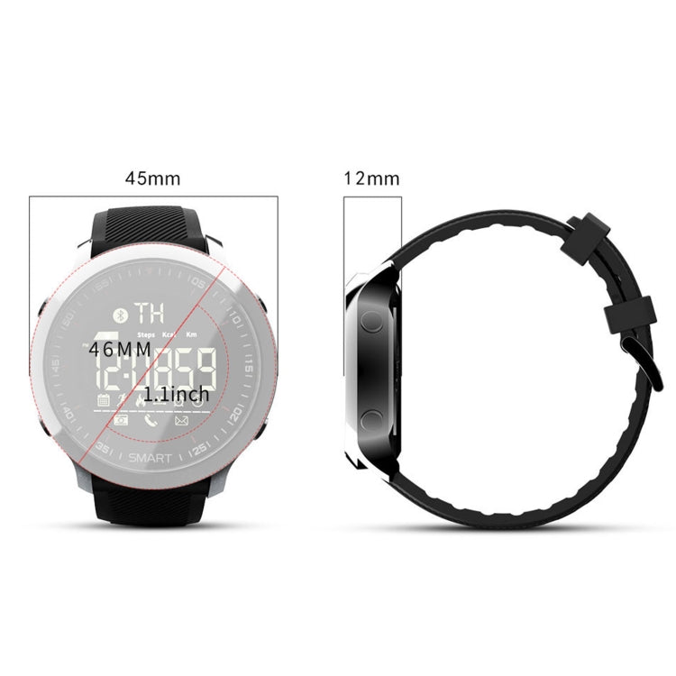 Lokmat MK18 1.1 inch Circle Screen IP68 Waterproof Smart Watch, Support Information Reminder / Remote Camera / Walking Motion Monitor(Orange) - free shipping - PMC TechLife - Order now!