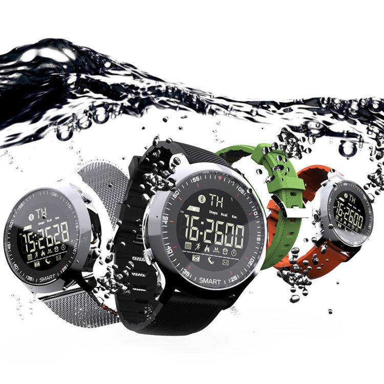 Lokmat MK18 1.1 inch Circle Screen IP68 Waterproof Smart Watch, Support Information Reminder / Remote Camera / Walking Motion Monitor(Orange) - free shipping - PMC TechLife - Order now!