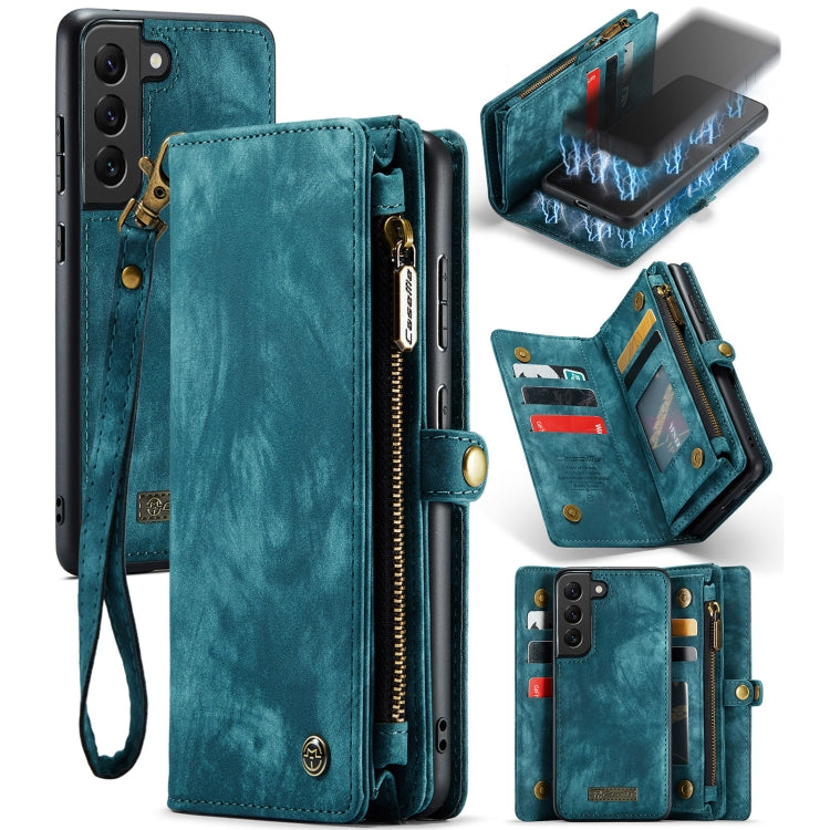 For SamsuFor Samsung Galaxy S21+ 5G CaseMe-008 Detachable Multifunctional Flip Leather Phone Case(Green) - free shipping - PMC TechLife - Order now!