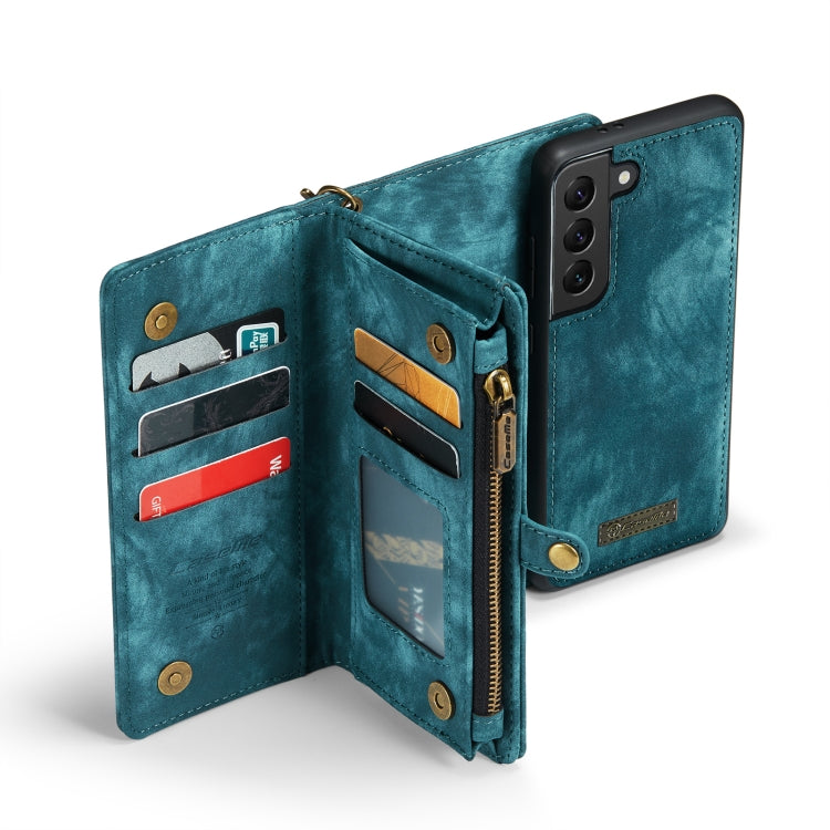 For SamsuFor Samsung Galaxy S21+ 5G CaseMe-008 Detachable Multifunctional Flip Leather Phone Case(Green) - free shipping - PMC TechLife - Order now!