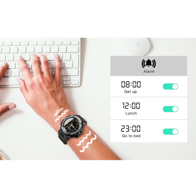 Lokmat MK28 1.4 inch FSTN Screen IP68 Waterproof Smart Watch, Support Information Reminder / Remote Camera / Sport Record(Black) - free shipping - PMC TechLife - Order now!