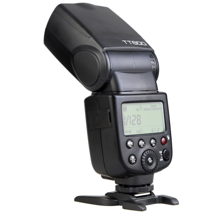 Godox TT600 2.4GHz Wireless 1/8000s HSS Flash Speedlite Camera Top Fill Light for Canon / Nikon DSLR Cameras(Black) - free shipping - PMC TechLife - Order now!