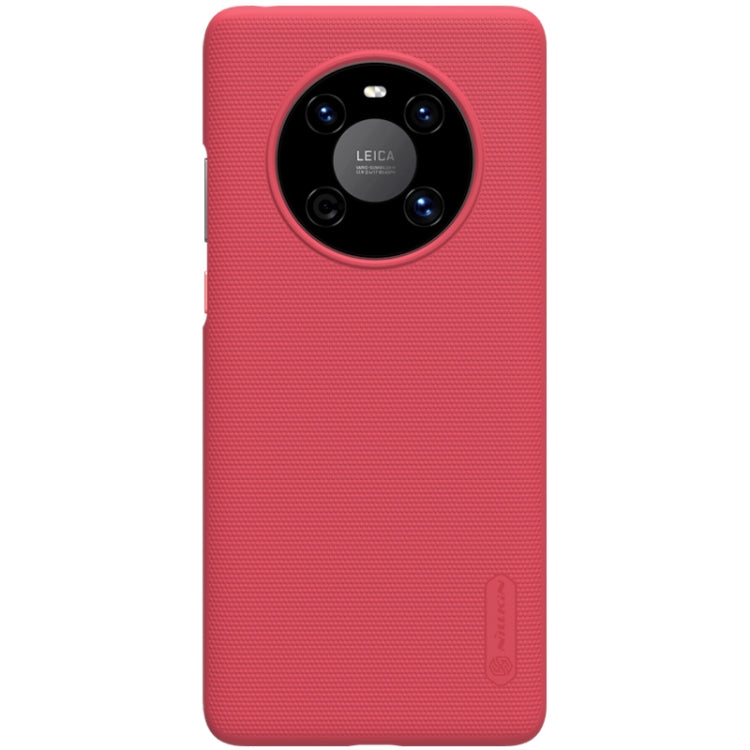 For Huawei Mate 40 NILLKIN Frosted Concave-convex Texture PC Protective Case(Red) - Huawei Cases by NILLKIN | Online Shopping South Africa | PMC Jewellery