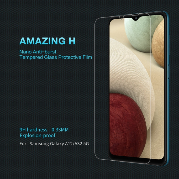 For Samsung Galaxy A12 & A32 5G NILLKIN H Explosion-proof Tempered Glass Film - Galaxy Tempered Glass by NILLKIN | Online Shopping South Africa | PMC TechLife