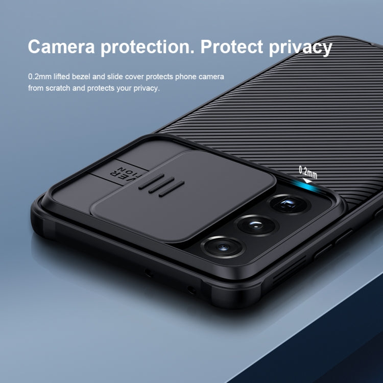 For Samsung Galaxy S21 Ultra 5G NILLKIN Black Mirror Pro Series Camshield Full Coverage Dust-proof Scratch Resistant Phone Case(Black) - free shipping - PMC TechLife - Order now!