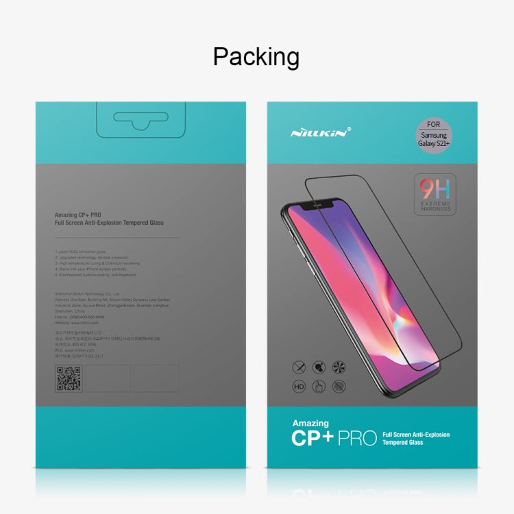 For Samsung Galaxy S21+ 5G NILLKIN CP+PRO Explosion-proof Tempered Glass Film - Galaxy Tempered Glass by NILLKIN | Online Shopping South Africa | PMC Jewellery