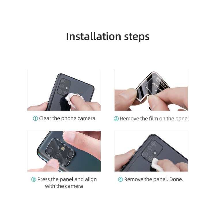 For Samsung Galaxy S21+ 5G NILLKIN InvisiFilm Series Back Camera Lens Film - Galaxy Tempered Glass by NILLKIN | Online Shopping South Africa | PMC TechLife | Buy Now Pay Later Mobicred
