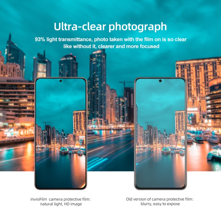 For Samsung Galaxy S21+ 5G NILLKIN InvisiFilm Series Back Camera Lens Film - Galaxy Tempered Glass by NILLKIN | Online Shopping South Africa | PMC TechLife | Buy Now Pay Later Mobicred