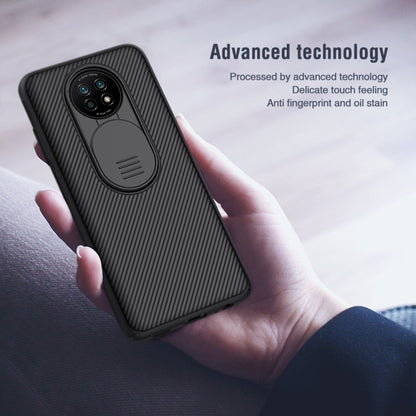 For Xiaomi Note 9 5G / Note 9T  NILLKIN Black Mirror Series PC Camshield Full Coverage Dust-proof Scratch Resistant Case - Xiaomi Cases by NILLKIN | Online Shopping South Africa | PMC Jewellery