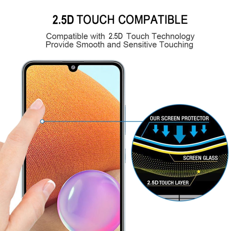 For Samsung Galaxy A32 4G Full Glue Full Screen Tempered Glass Film - free shipping - PMC TechLife - Order now!