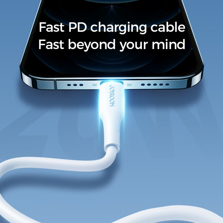 JOYROOM S-1224M3 20W 2.4A USB-C / Type-C to 8 Pin PD Fast Charging Data Cable, Cable Length: 1.2m(Black) - Normal Style Cable by JOYROOM | Online Shopping South Africa | PMC Jewellery