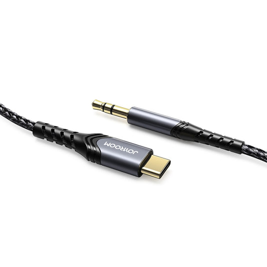 JOYROOM SY-A03 Type-C / USB-C to 3.5mm Port High-fidelity Audio Cable, Length:2m(Black) - Video & Audio Cable by JOYROOM | Online Shopping South Africa | PMC Jewellery