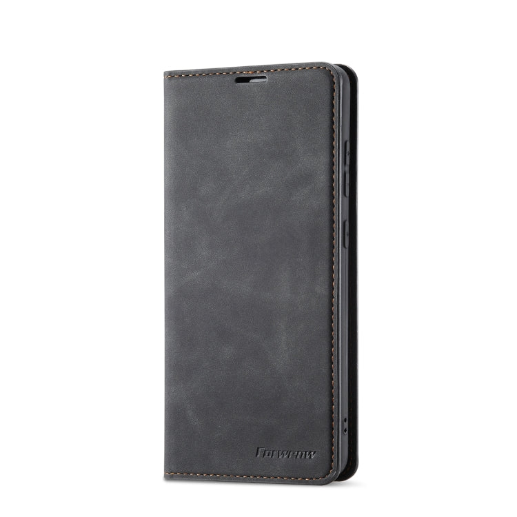 For Samsung Galaxy A52 5G / 4G Forwenw Dream Series Oil Edge Strong Magnetism Horizontal Flip Leather Case with Holder & Card Slots & Wallet & Photo Frame(Black) - Galaxy Phone Cases by Forwenw | Online Shopping South Africa | PMC TechLife | Buy Now Pay Later Mobicred