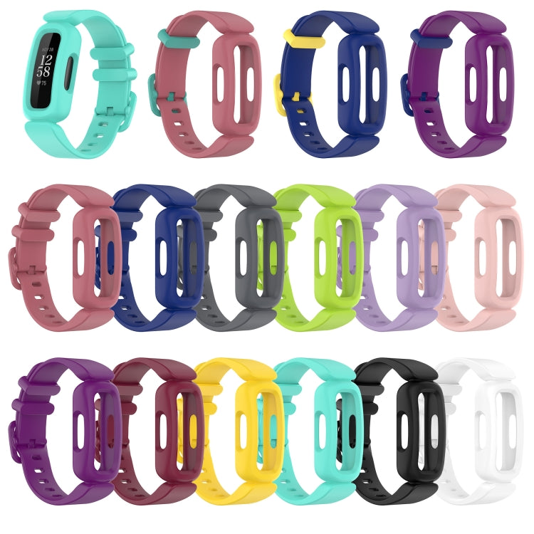 For Fitbit Inspire 2 Silicone Watch Band(Dark Grey) - Watch Bands by PMC TechLife | Online Shopping South Africa | PMC TechLife | Buy Now Pay Later Mobicred