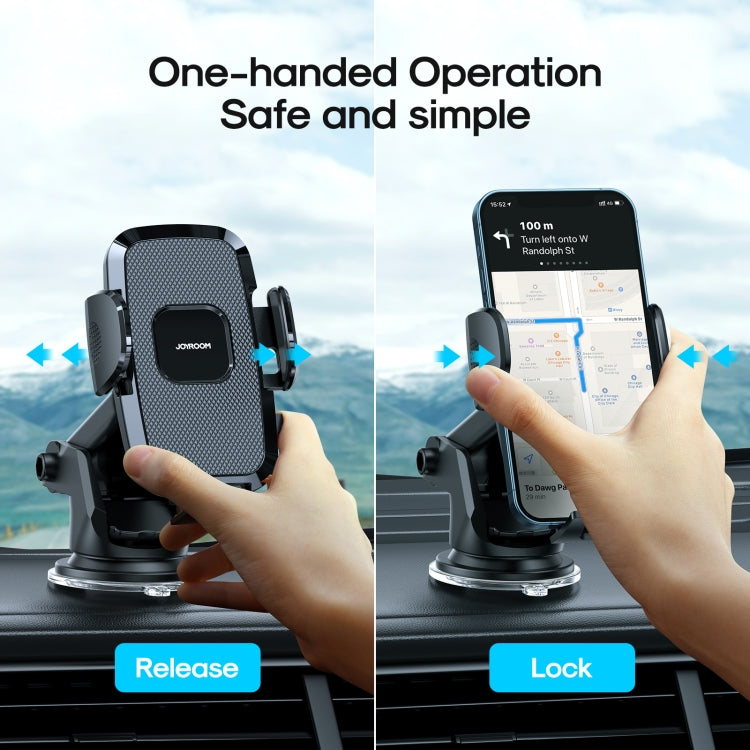 JOYROOM JR-ZS259 360-degree Rotating Stretching Mechanical Dashboard Car Holder for 4.7-6.9 inch Mobile Phones - free shipping - PMC TechLife - Order now!
