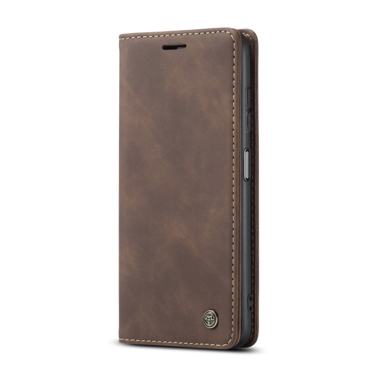 For Xiaomi Redmi Note 10 4G / Note 10s CaseMe 013 Multifunctional Horizontal Flip Leather Case with Holder & Card Slot & Wallet(Coffee) - free shipping - PMC TechLife - Order now!