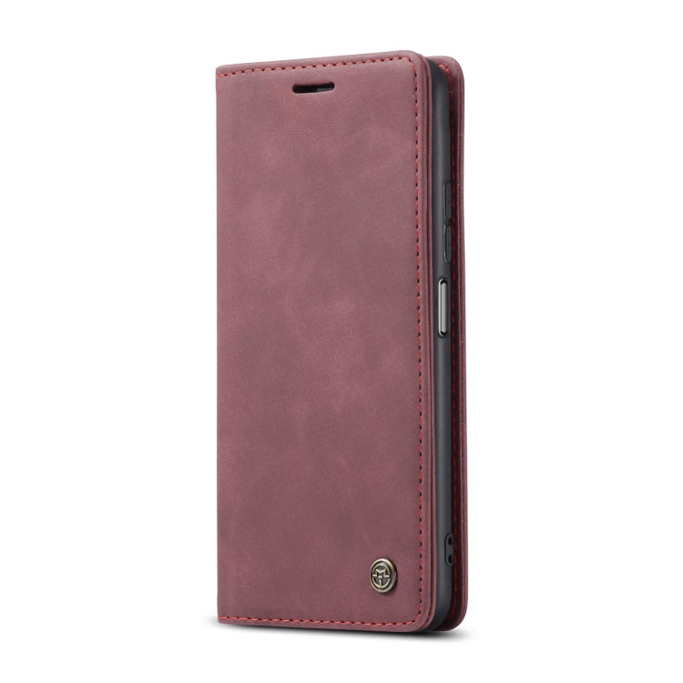 For Xiaomi Redmi Note 10 Pro 4G / Note 10 Pro Max CaseMe 013 Multifunctional Horizontal Flip Leather Case with Holder & Card Slot & Wallet(Wine Red) - Note 10 Pro Cases by CaseMe | Online Shopping South Africa | PMC Jewellery