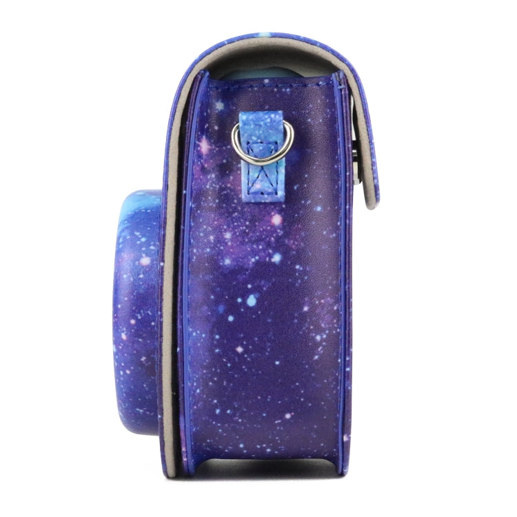 Painted Series Camera Bag with Shoulder Strap for Fujifilm Instax mini 11(Shining Starry Sky) - Leather Bag by PMC Jewellery | Online Shopping South Africa | PMC Jewellery