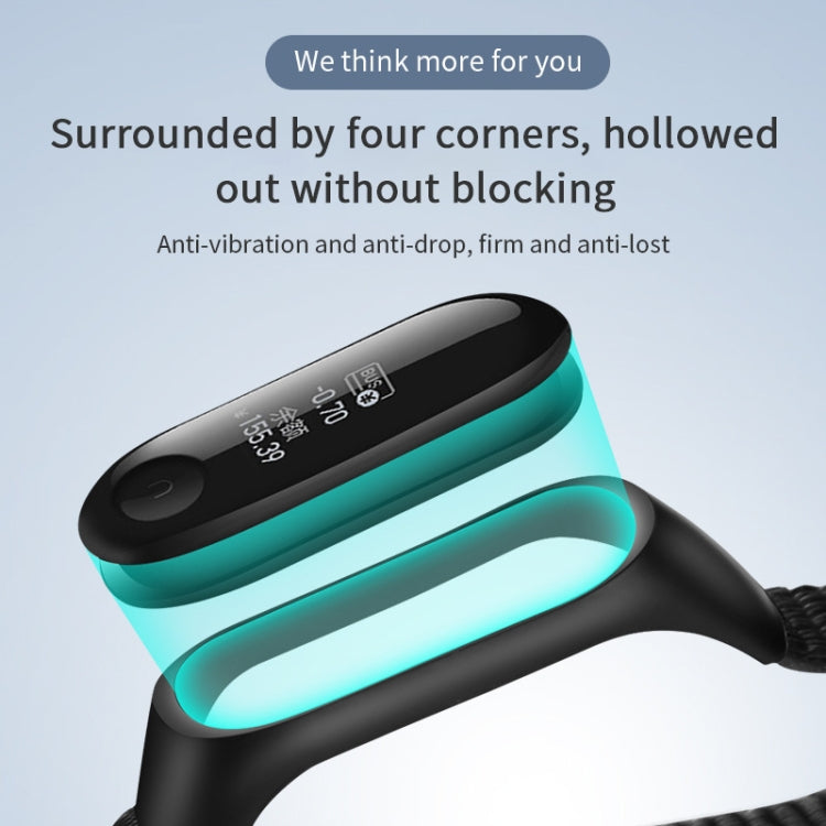 For Xiaomi Mi Band 6 Nylon Weave Watch Bands(Powder Sand) - free shipping - PMC TechLife - Order now!