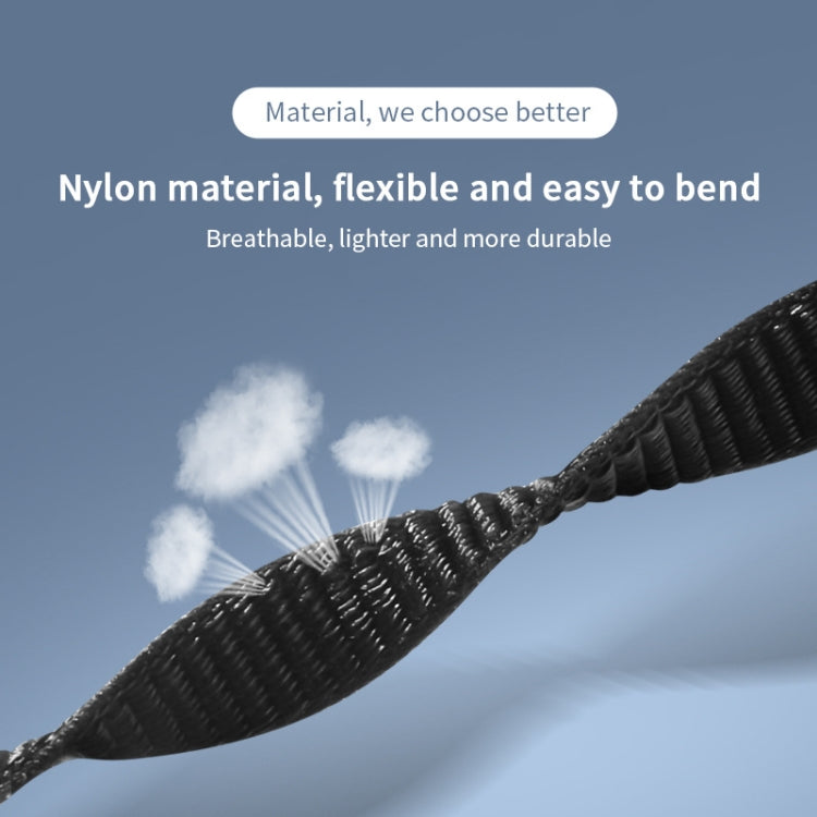 For Xiaomi Mi Band 6 Nylon Weave Watch Bands(Official Black) - free shipping - PMC TechLife - Order now!