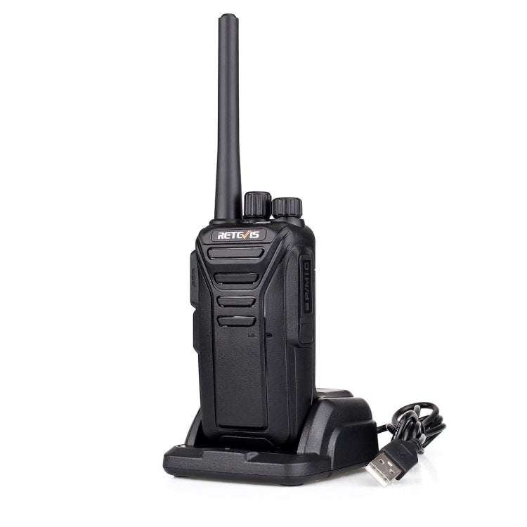 RETEVIS RT27 2W US Frequency 462.5500MHz-467.7125MHz 22CHS FRS Two Way Radio Handheld Walkie Talkie, US Plug(Black) - free shipping - PMC TechLife - Order now!