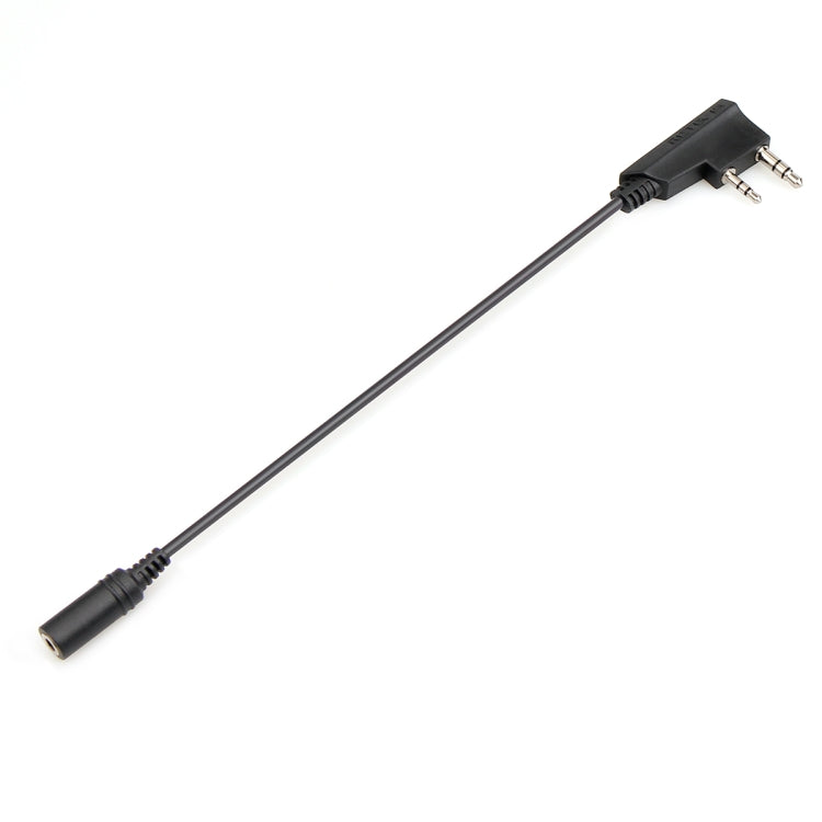 RETEVIS TCK01 Kenwood 2 Pin to 3.5mm Female Mobile Phone Audio Earphone Transfer Cable for RT21/RT22/RT24/RT7/RT27/H777 - free shipping - PMC TechLife - Order now!