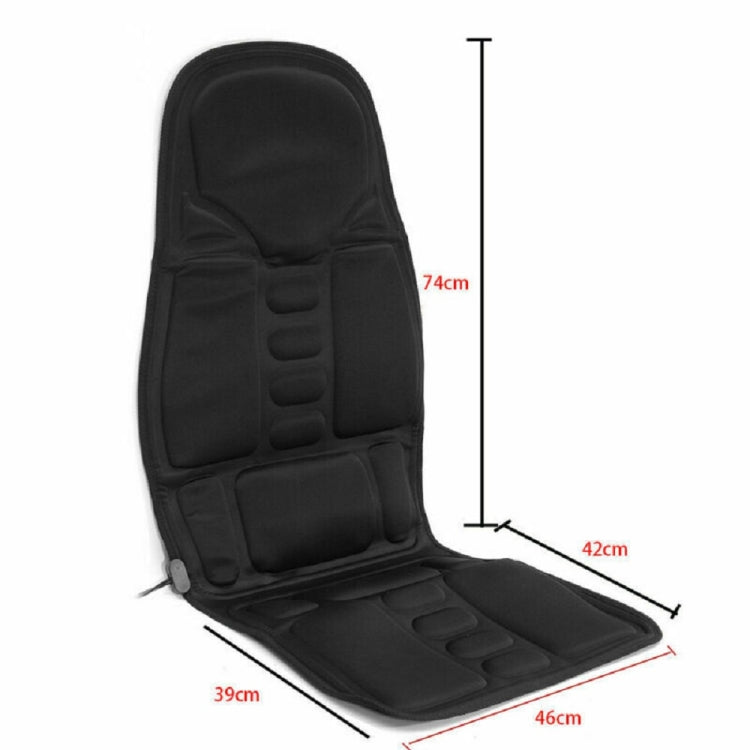 5 Massage Heads 8 Modes Car / Household Multifunctional Whole Body Cervical Massage Seat Cushion, Plug Type:AU Plug(Black) - free shipping - PMC TechLife - Order now!
